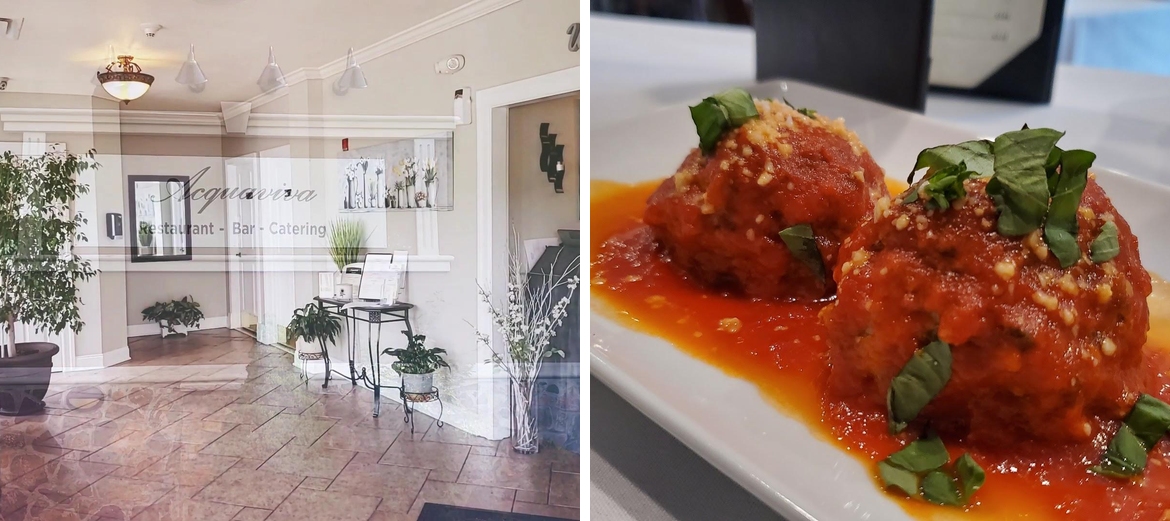 Acquaviva Restaurant and Bar Menu