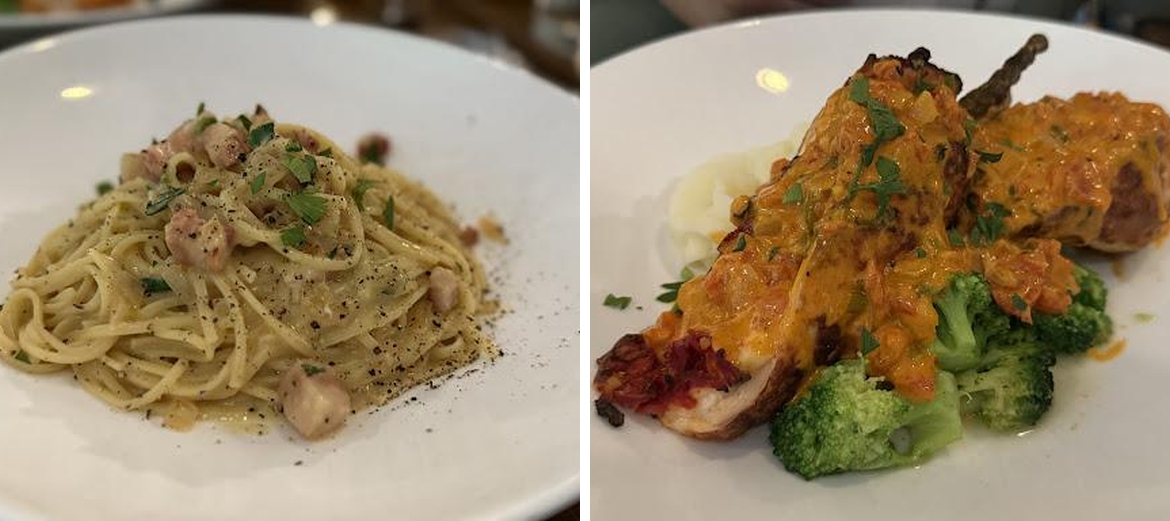 Acquaviva Restaurant and Bar Menu